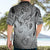 Personalised Aloha King Kamehameha Spirits Hawaiian Shirt Grey Special LT9 - Polynesian Pride