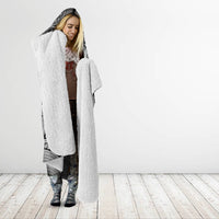 Personalised Aloha King Kamehameha Spirits Hooded Blanket Grey Special