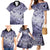 Personalised Aloha King Kamehameha Spirits Family Matching Mermaid Dress and Hawaiian Shirt Violet Special LT9 - Polynesian Pride