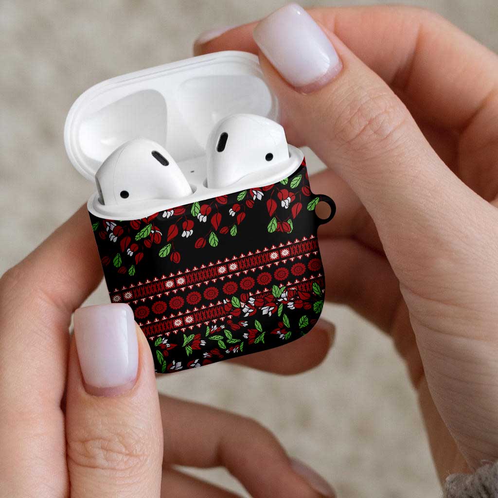 Fiji Masi Bula Tagimoucia Flowers AirPods Case - Polynesian Pride