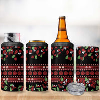 Fiji Masi Bula Tagimoucia Flowers 4 in 1 Can Cooler Tumbler