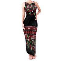 Fiji Masi Bula Tagimoucia Flowers Family Matching Tank Maxi Dress and Hawaiian Shirt