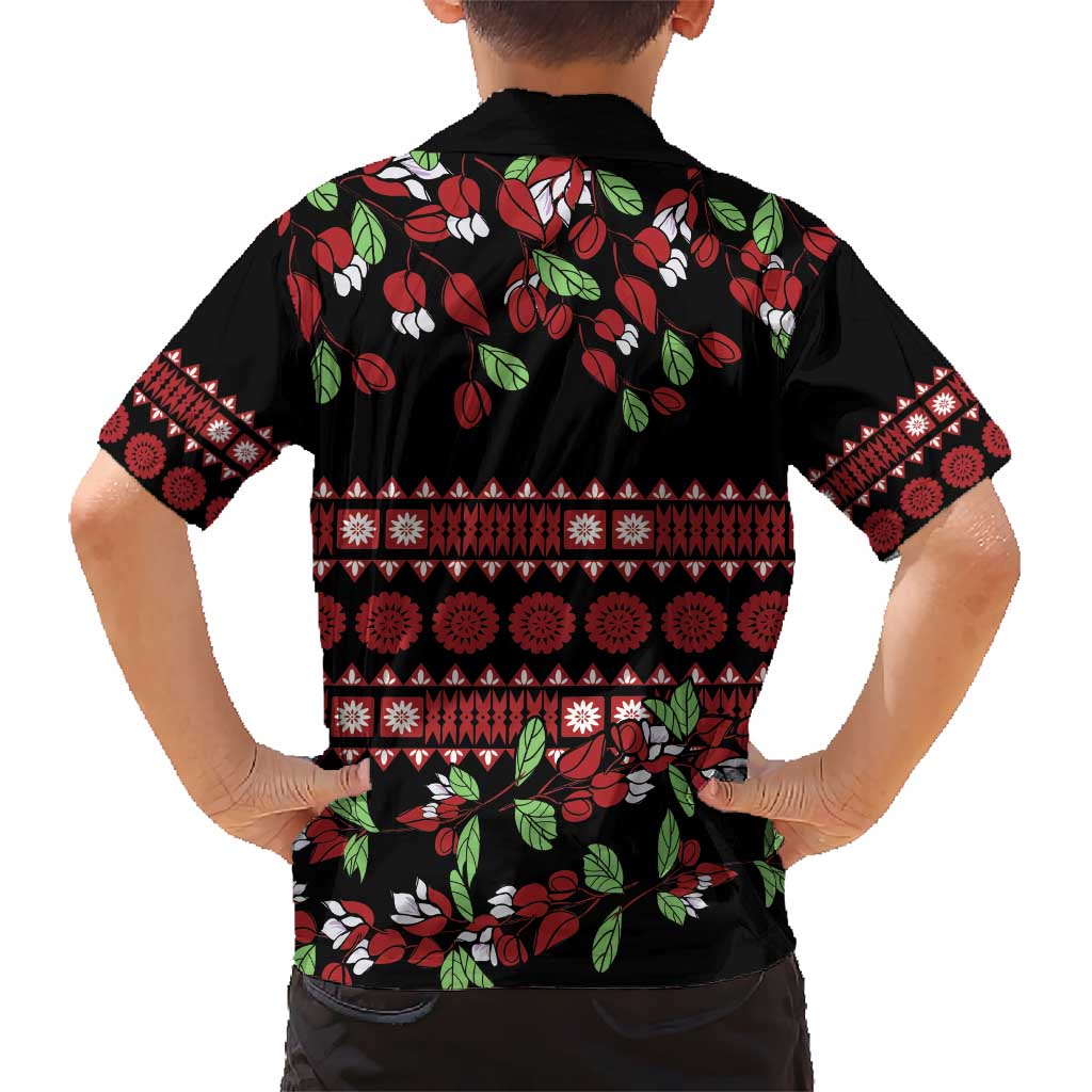 Fiji Masi Bula Tagimoucia Flowers Hawaiian Shirt