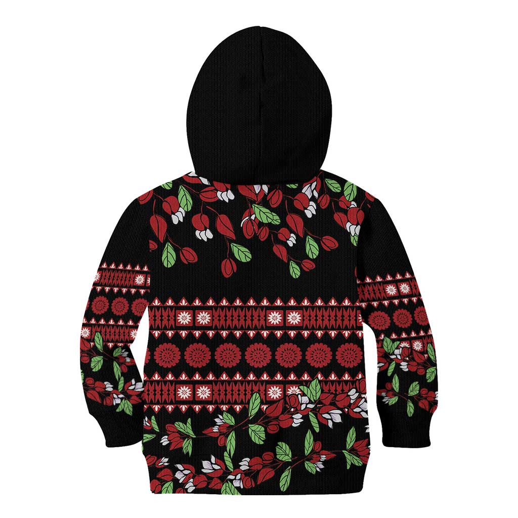 Fiji Masi Bula Tagimoucia Flowers Kid Hoodie