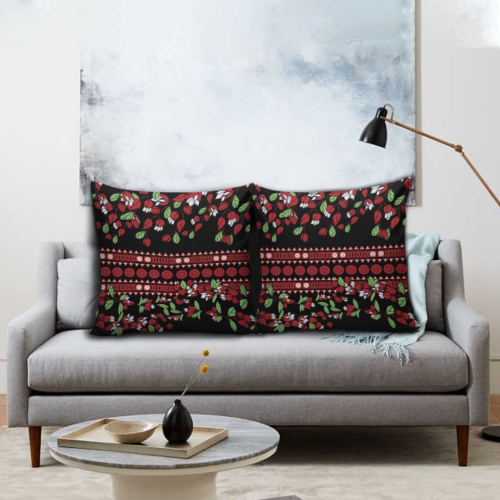 Fiji Masi Bula Tagimoucia Flowers Pillow Cover - Polynesian Pride