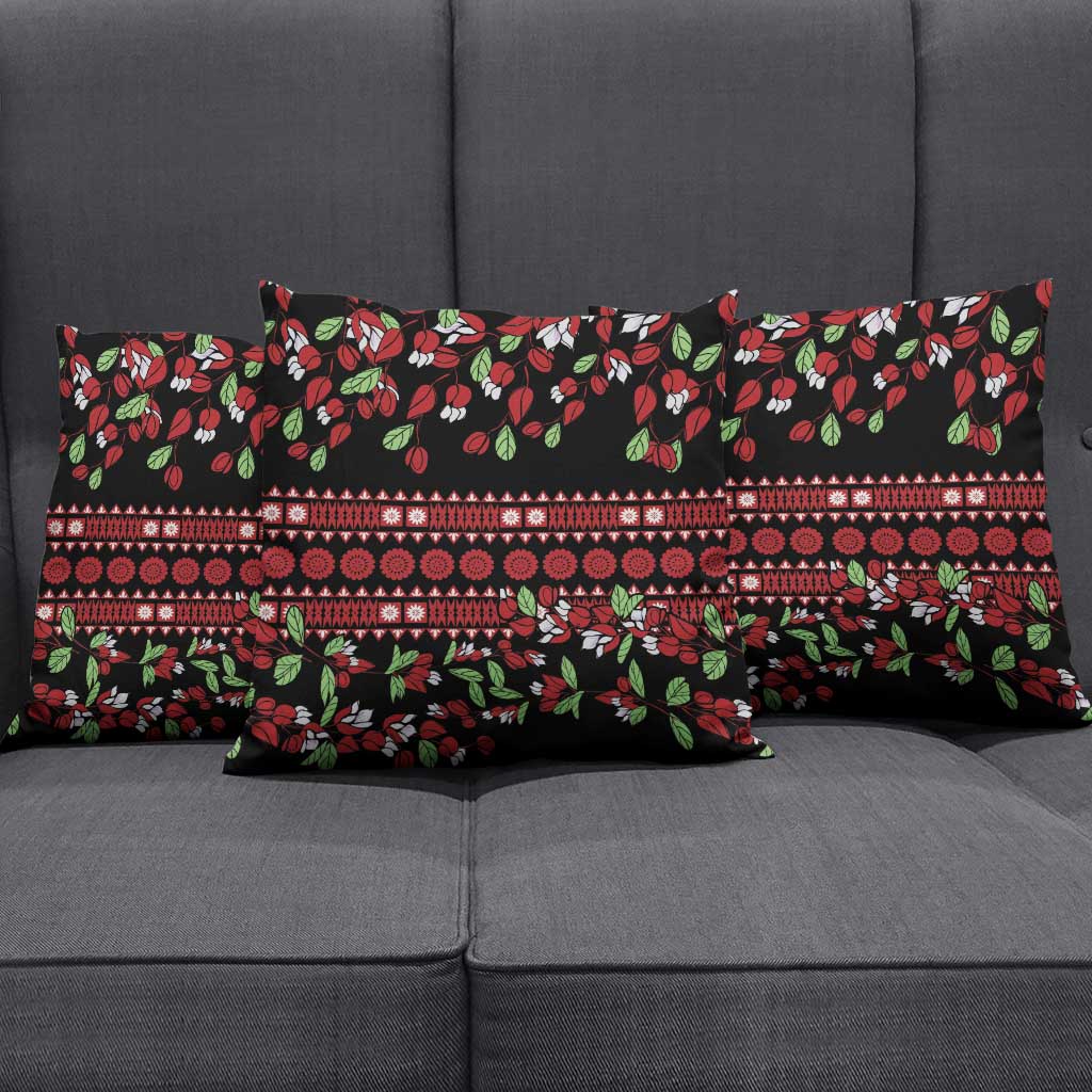 Fiji Masi Bula Tagimoucia Flowers Pillow Cover - Polynesian Pride
