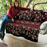 Fiji Masi Bula Tagimoucia Flowers Quilt