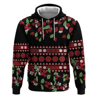 Fiji Masi Bula Tagimoucia Flowers Zip Hoodie