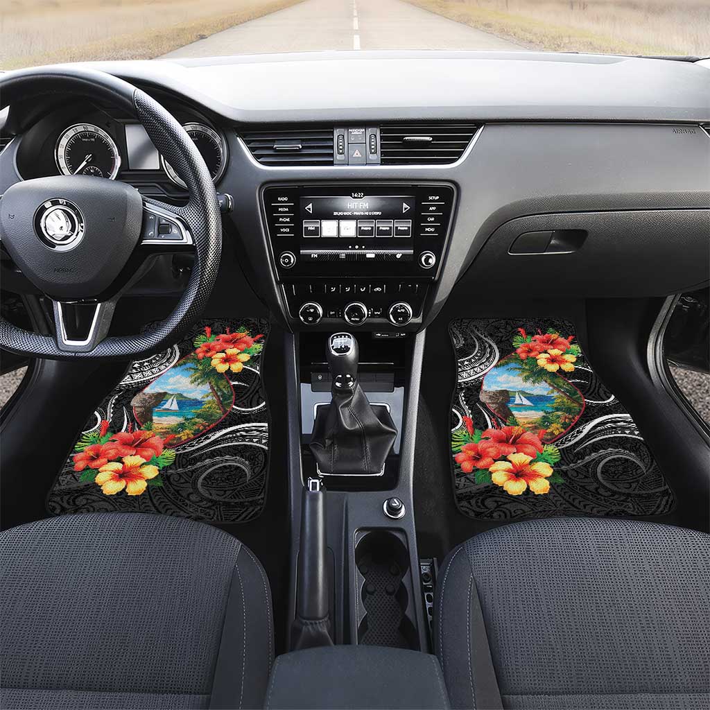 Hafa Adai Guam Car Mats Guahan Seal Chamorro Stones Tribal
