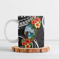 Hafa Adai Guam Ceramic Mug Guahan Seal Chamorro Stones Tribal - Polynesian Pride