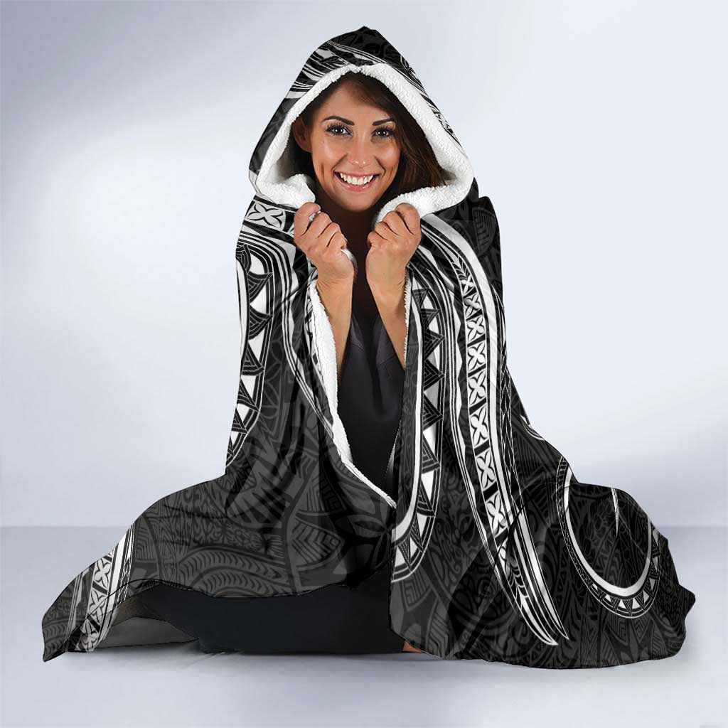 Hafa Adai Guam Hooded Blanket Guahan Seal Chamorro Stones Tribal