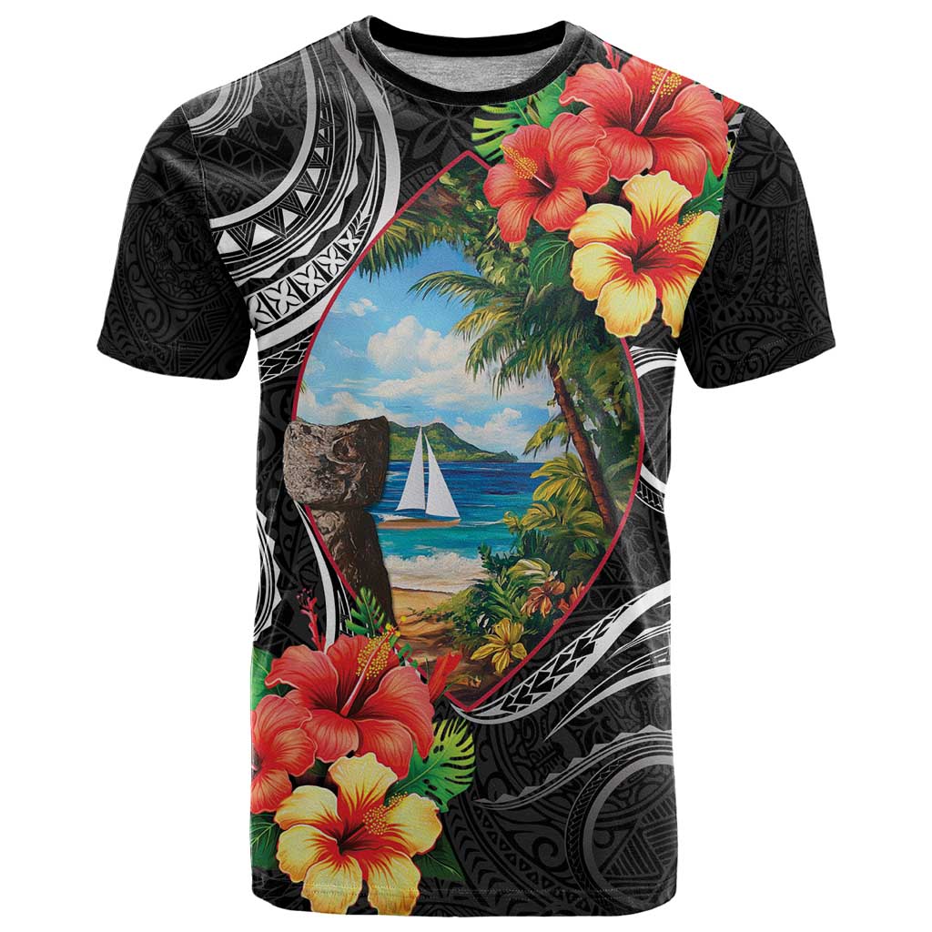 Hafa Adai Guam T Shirt Guahan Seal Chamorro Stones Tribal
