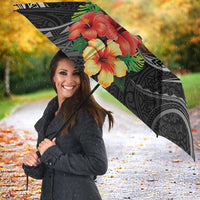 Hafa Adai Guam Umbrella Guahan Seal Chamorro Stones Tribal - Polynesian Pride