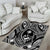 Hafa Adai Guam Inspired Tattoo Area Rug