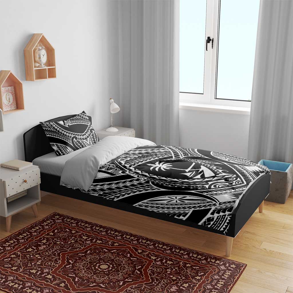 Hafa Adai Guam Inspired Tattoo Bedding Set