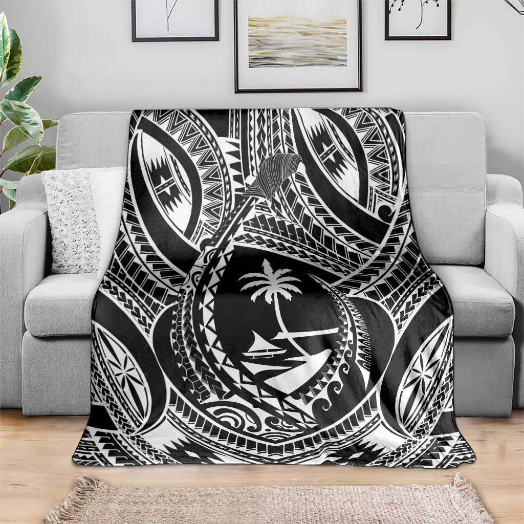 Hafa Adai Guam Inspired Tattoo Blanket