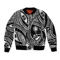 Hafa Adai Guam Inspired Tattoo Bomber Jacket