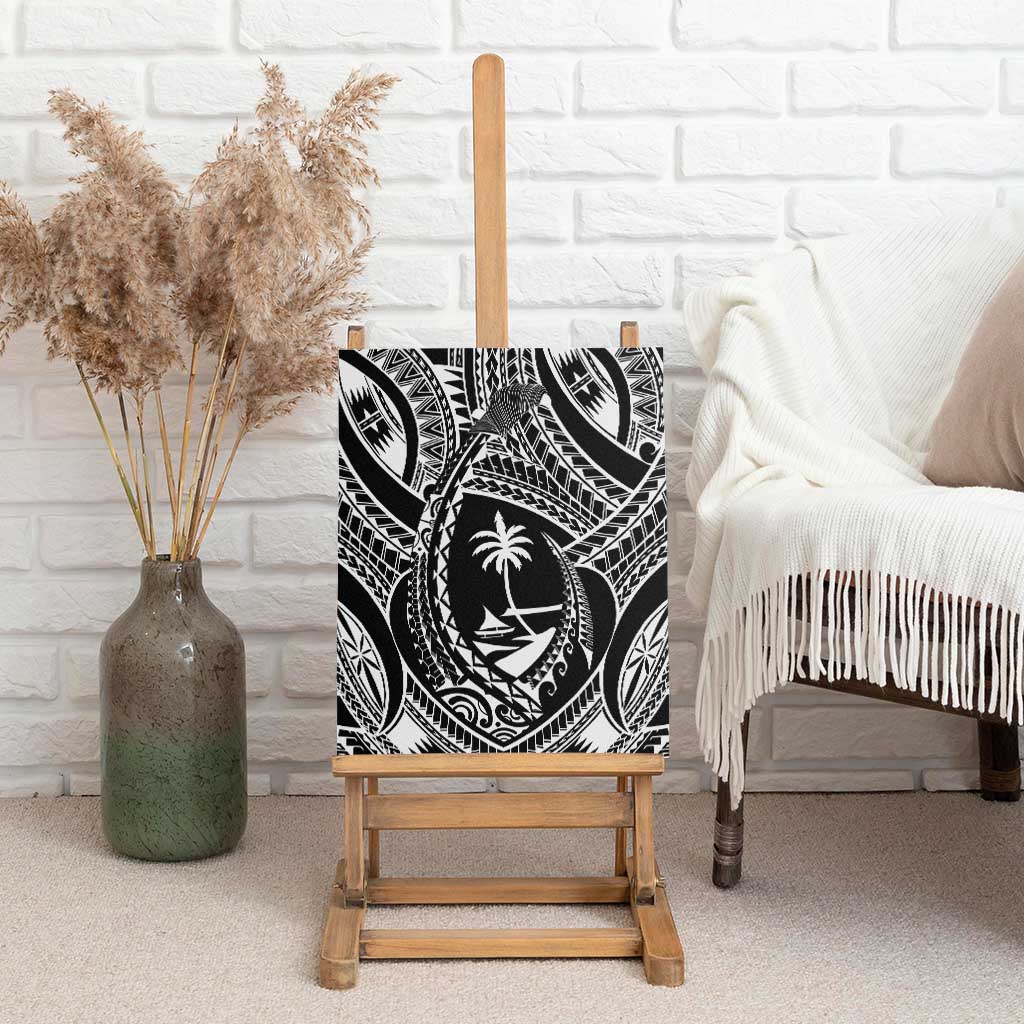 Hafa Adai Guam Inspired Tattoo Canvas Wall Art