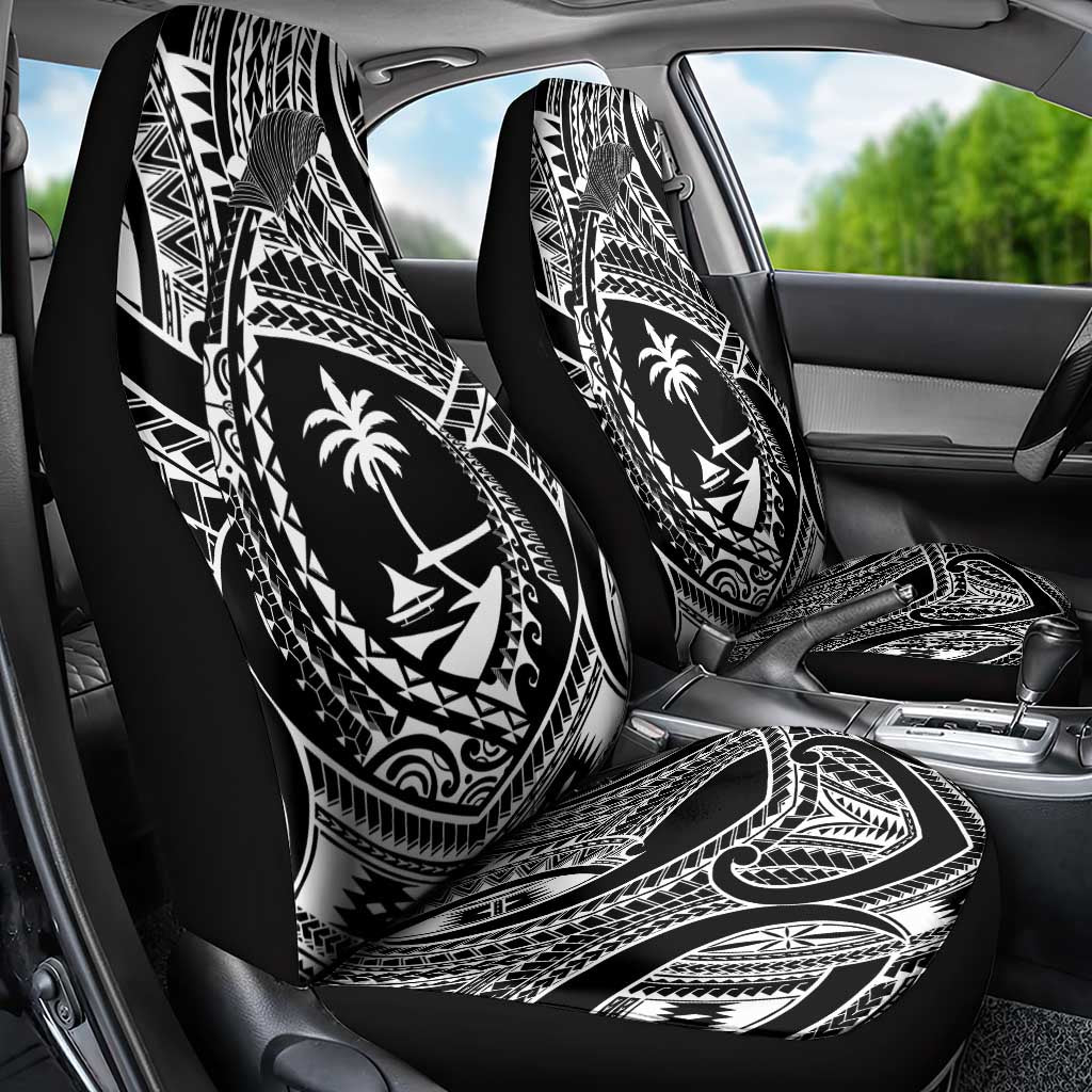 Hafa Adai Guam Inspired Tattoo Car Seat Cover
