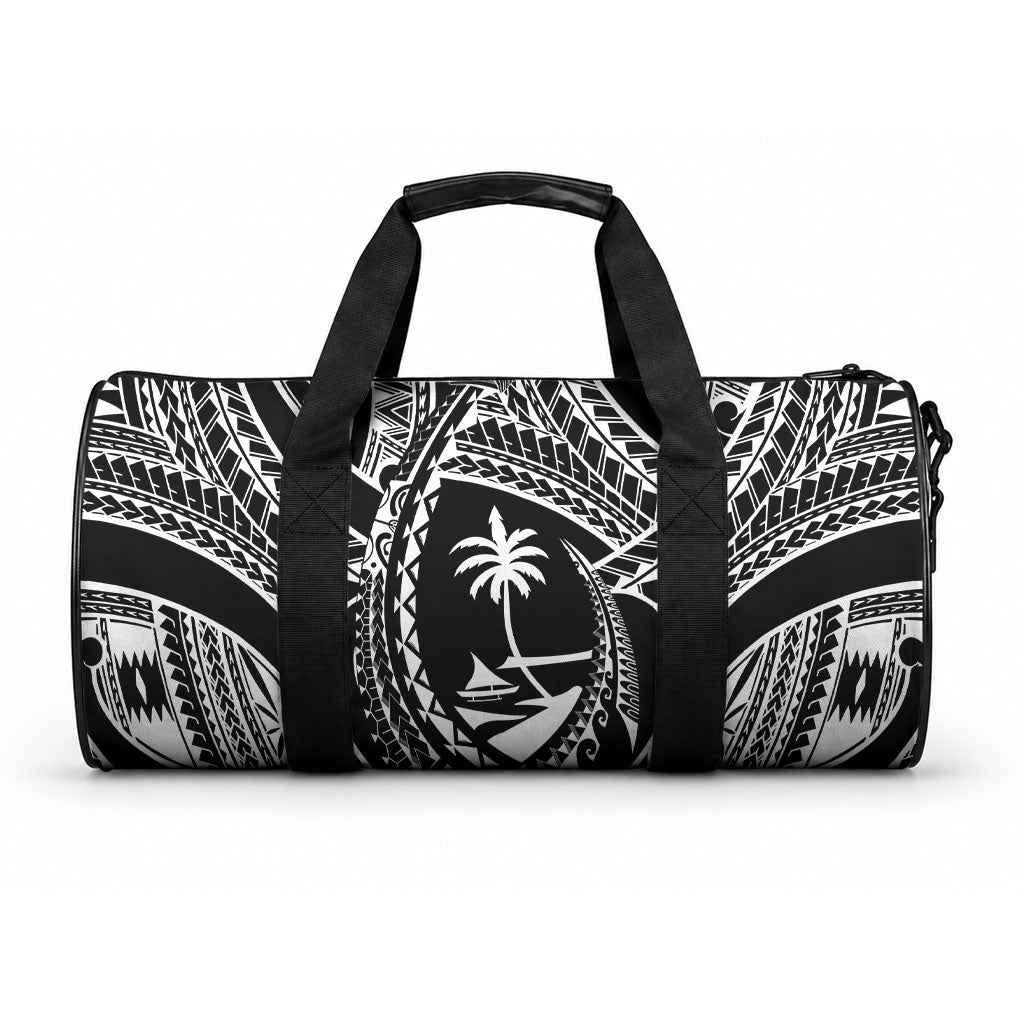 Hafa Adai Guam Inspired Tattoo Duffle Bag