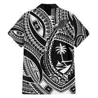 Hafa Adai Guam Inspired Tattoo Family Matching Long Sleeve Bodycon Dress and Hawaiian Shirt LT9 - Polynesian Pride
