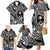 Hafa Adai Guam Inspired Tattoo Family Matching Mermaid Dress and Hawaiian Shirt
