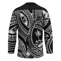Hafa Adai Guam Inspired Tattoo Hockey Jersey - Polynesian Pride