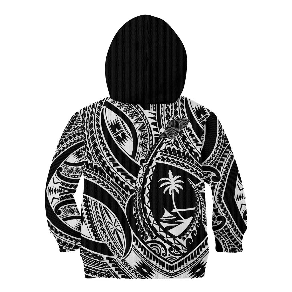 Hafa Adai Guam Inspired Tattoo Kid Hoodie