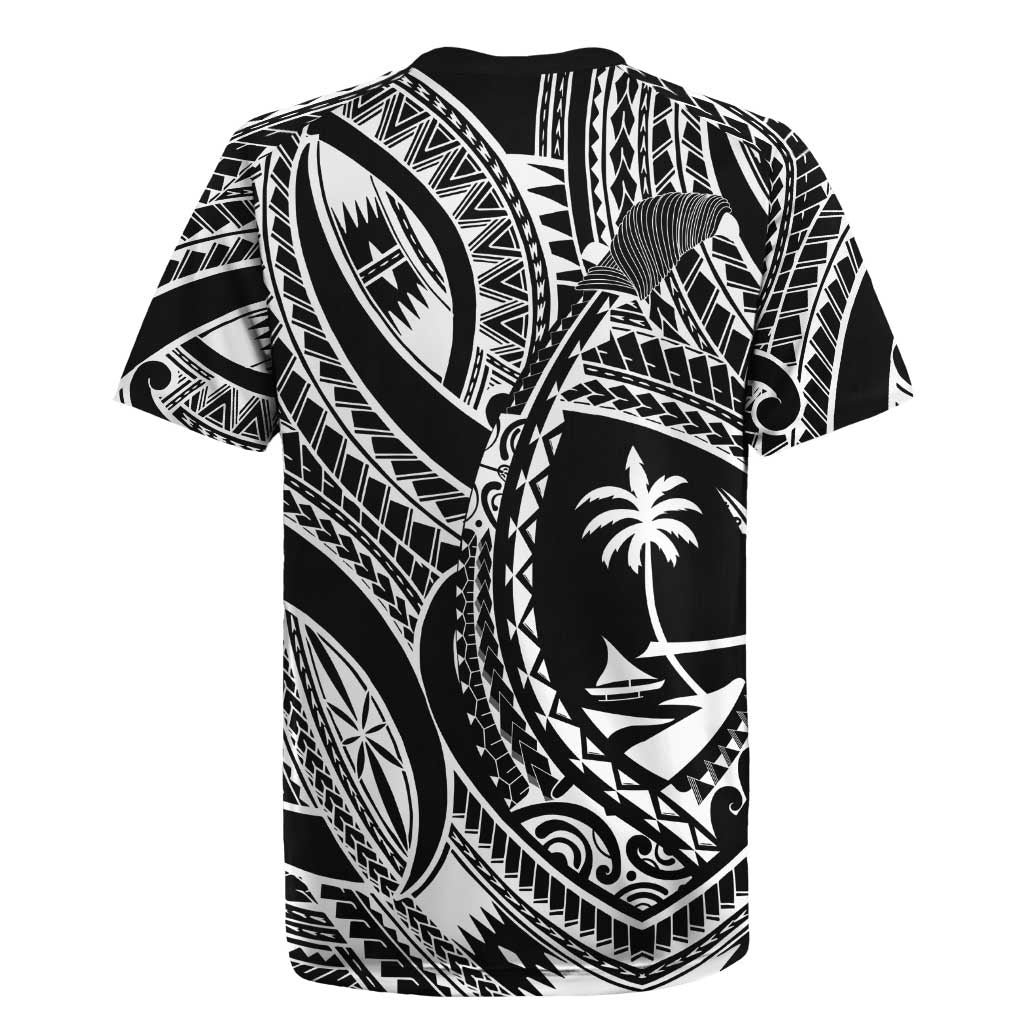 Hafa Adai Guam Inspired Tattoo Rugby Jersey