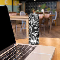 Hafa Adai Guam Inspired Tattoo Skinny Tumbler