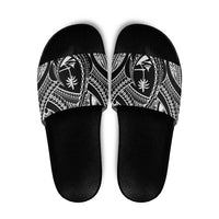 Hafa Adai Guam Inspired Tattoo Slide Sandals - Polynesian Pride
