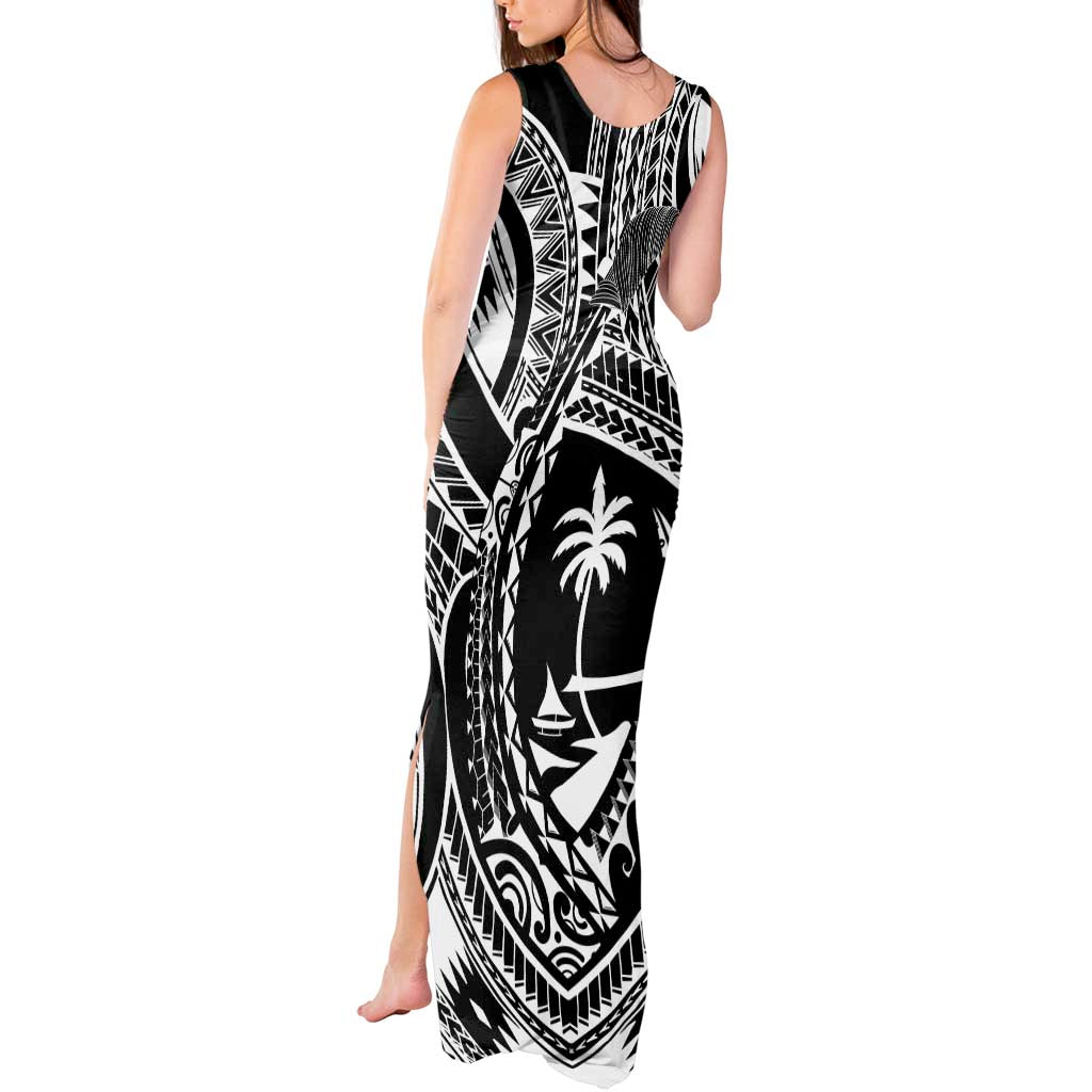 Hafa Adai Guam Inspired Tattoo Tank Maxi Dress