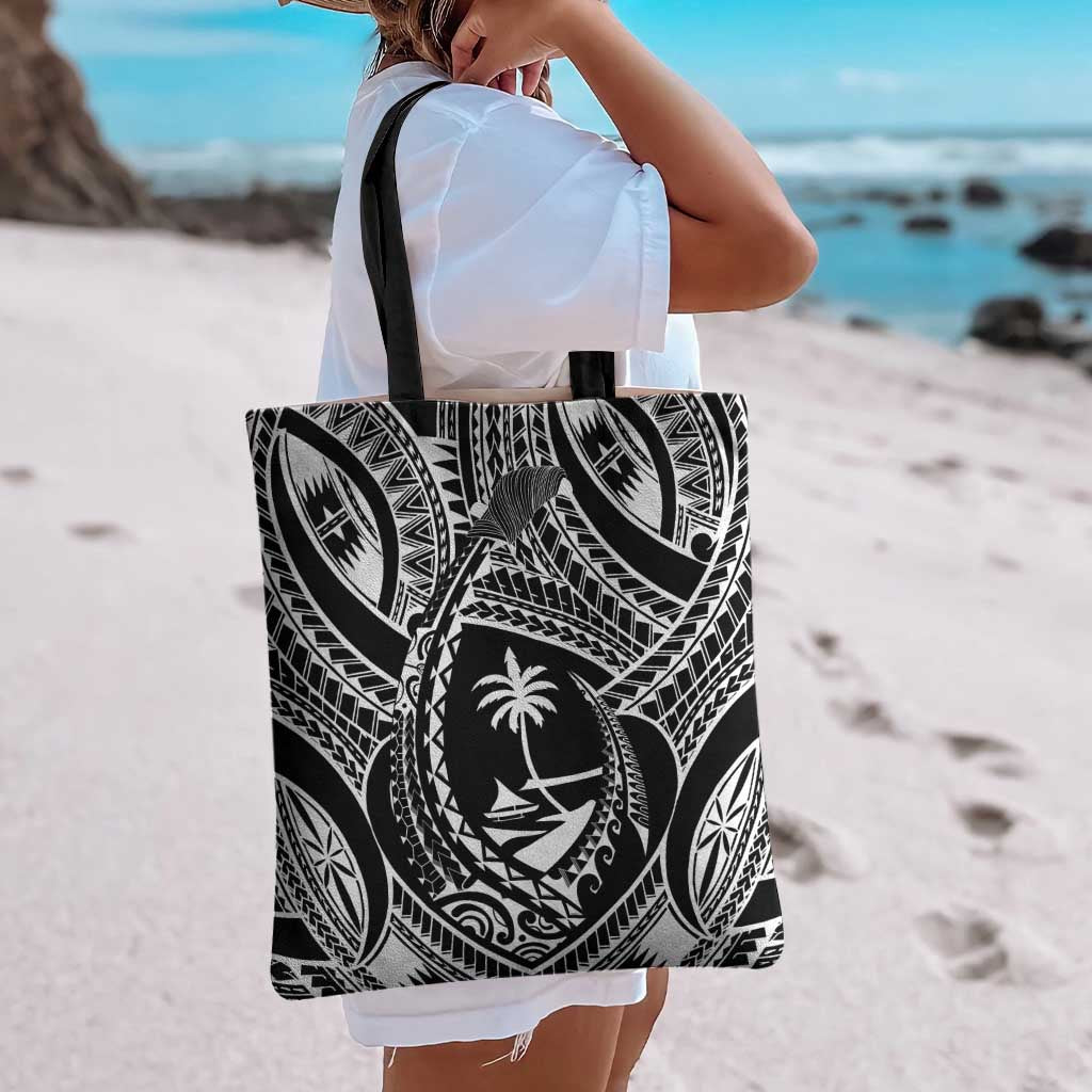 Hafa Adai Guam Inspired Tattoo Tote Bag - Polynesian Pride