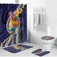 Hafa Adai Guam Seal Latte Stones Artwork Bathroom Set - Polynesian Pride