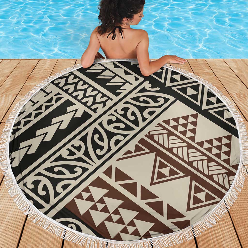 Niho Taniwha Kowhaiwhai Beach Blanket