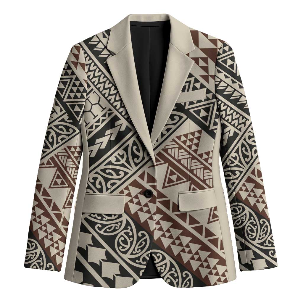 Niho Taniwha Kowhaiwhai Blazer - Polynesian Pride