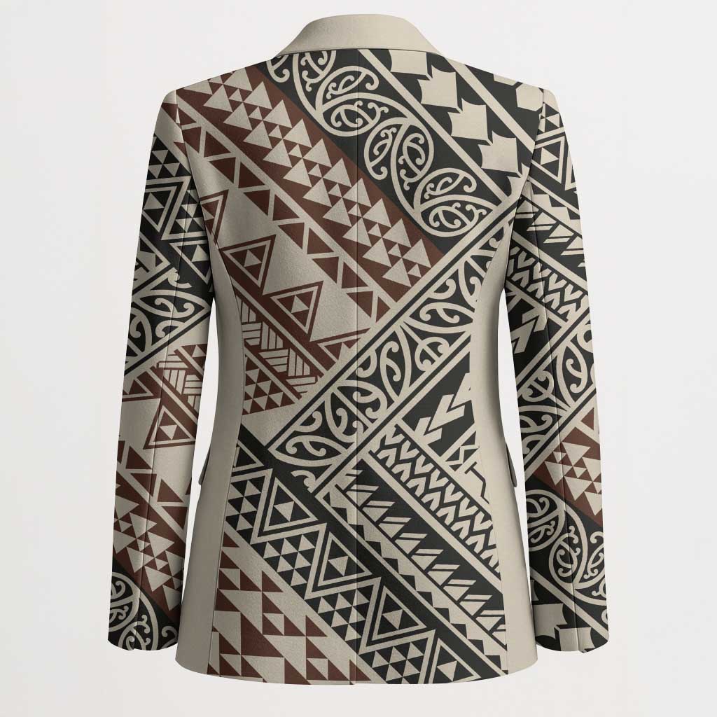 Niho Taniwha Kowhaiwhai Blazer - Polynesian Pride