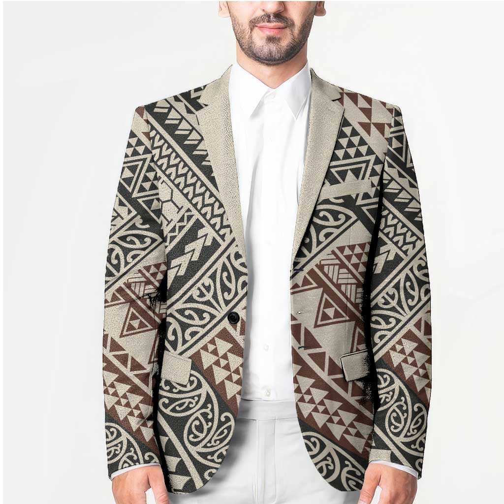 Niho Taniwha Kowhaiwhai Blazer - Polynesian Pride