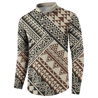 Niho Taniwha Kowhaiwhai Button Sweatshirt