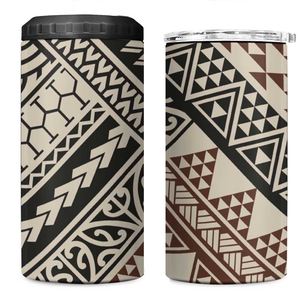 Niho Taniwha Kowhaiwhai 4 in 1 Can Cooler Tumbler
