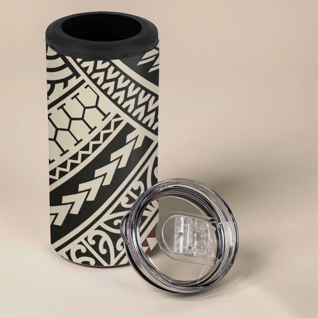Niho Taniwha Kowhaiwhai 4 in 1 Can Cooler Tumbler