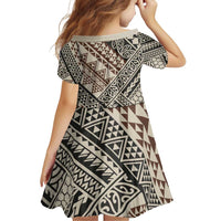 Niho Taniwha Kowhaiwhai Family Matching Puletasi and Hawaiian Shirt LT9 - Polynesian Pride