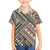 Niho Taniwha Kowhaiwhai Family Matching Short Sleeve Bodycon Dress and Hawaiian Shirt