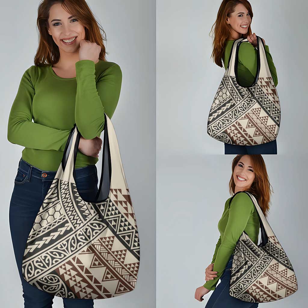 Niho Taniwha Kowhaiwhai Grocery Bag