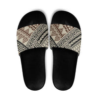 Niho Taniwha Kowhaiwhai Slide Sandals - Polynesian Pride