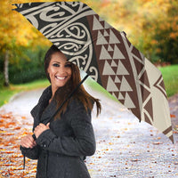 Niho Taniwha Kowhaiwhai Umbrella - Polynesian Pride