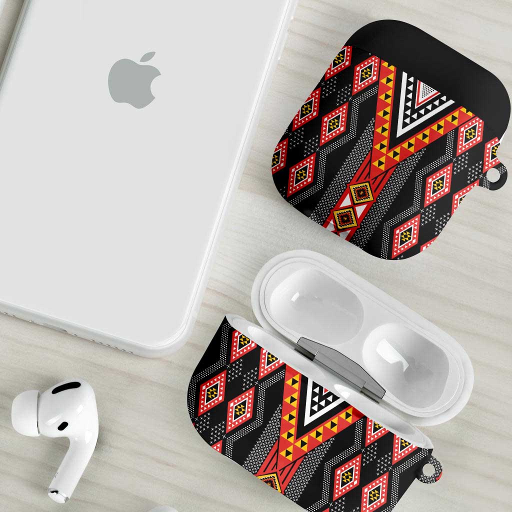 Niho Taniwha Taniko Motif AirPods Case - Polynesian Pride
