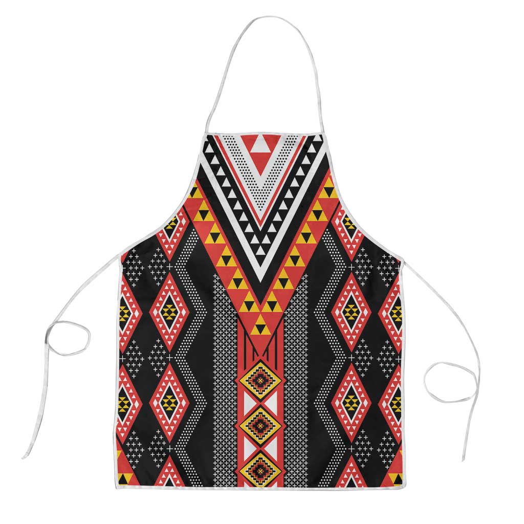 Niho Taniwha Taniko Motif Apron - Polynesian Pride