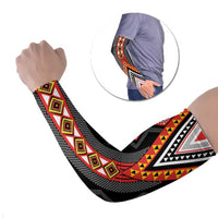 Niho Taniwha Taniko Motif Arm Sleeves - Polynesian Pride