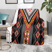 Niho Taniwha Taniko Motif Blanket